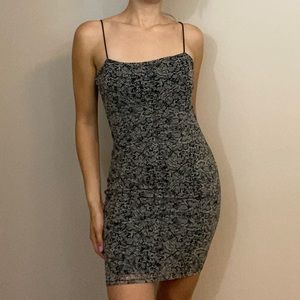 Vintage forever 21 snakeskin mini dress